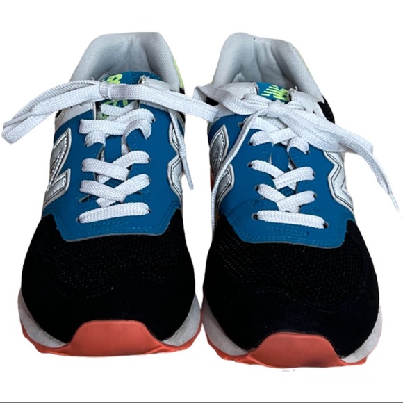New Balance 574 Encap Blue Orange Black 
